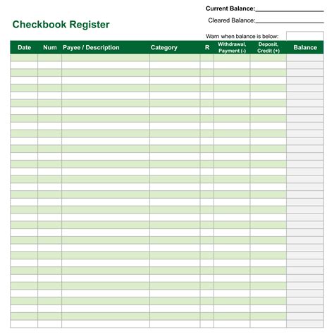 free printable spreadsheets.